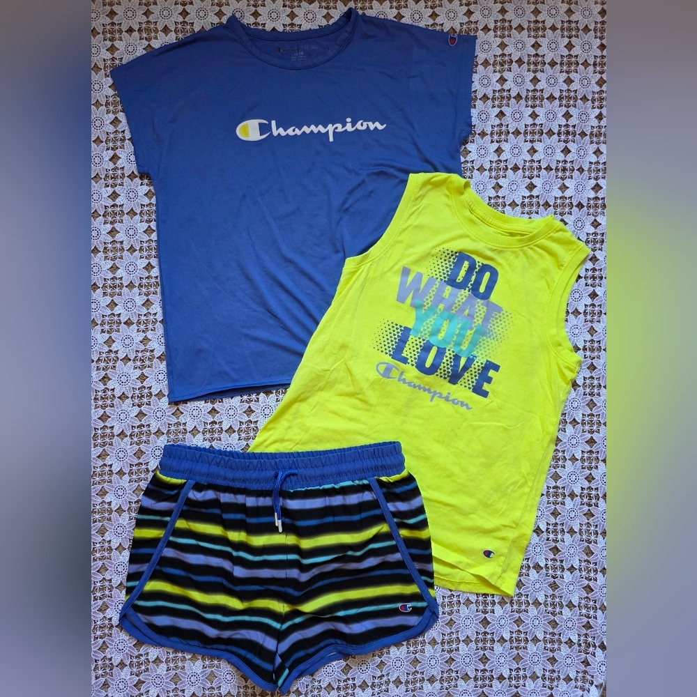 Champion 3-pc athletic outfit set